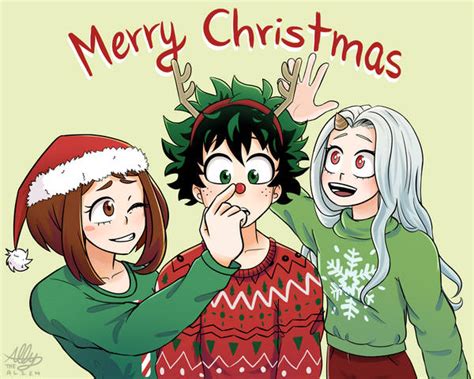 Anime's Festive Embrace