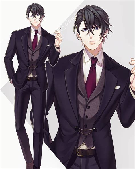 Anime Guys in Suits: Unleashing the Power of Dapper Style