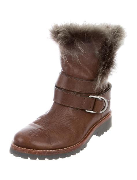 Ankle Boots with Fur: