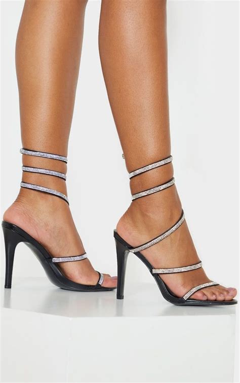 Ankle Wrap Heels: