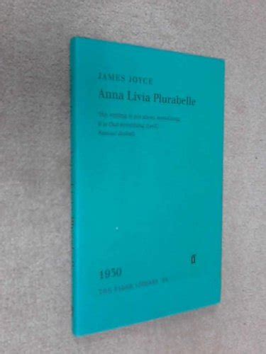 Anna Livia Plurabelle Faber Library PDF