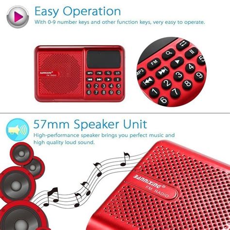 Anncia Digital Portable Player Speaker PDF