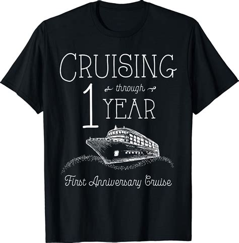 Anniversary Cruise T-Shirts: Sail in Style and Celebrate Your Special Day