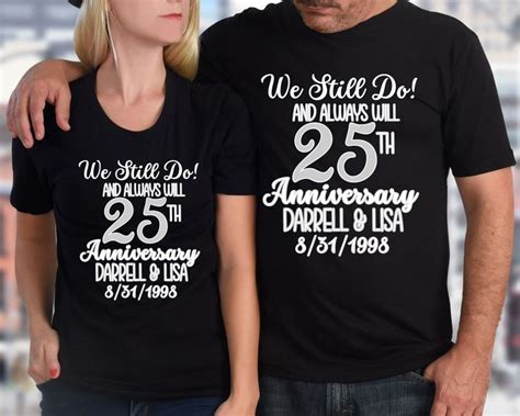 Anniversary T-Shirts: A Personal Journey Through Time and Memory