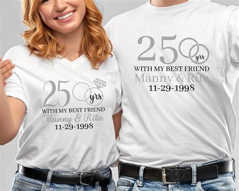 Anniversary T-Shirts: Timeless Treasures to Celebrate Special Occasions