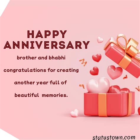 Anniversary Wishes for Brother and Bhabhi: A Reflection of Love and Bond