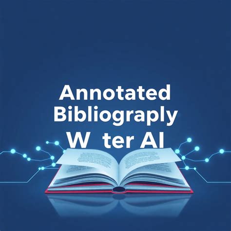 Annotated bibliography AI generators