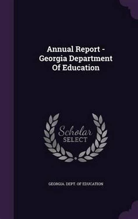 Annual Report - Georgia Department of Education Doc