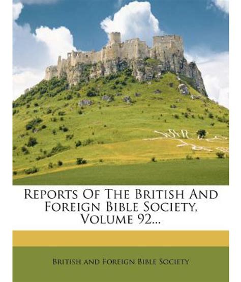 Annual Report British and Foreign Bible Society Issue 13 Reader