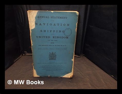 Annual Statement of Navigation and Shipping of the United Kingdom Doc