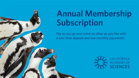 Annual membership subscription: