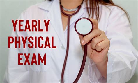 Annual physical exams