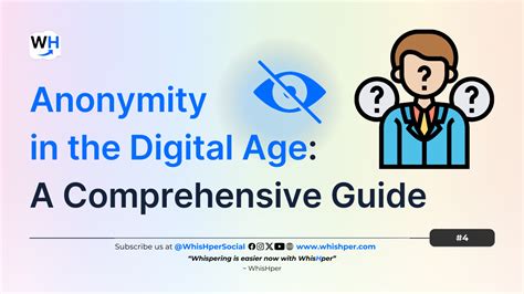 Anonymity in the Digital Age: A Comprehensive Guide to Protections and Risks