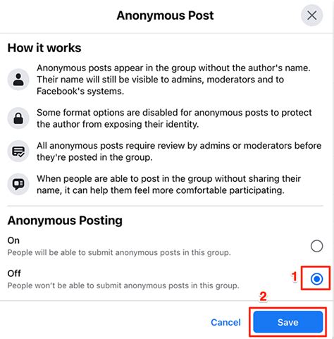 Anonymous Posting: