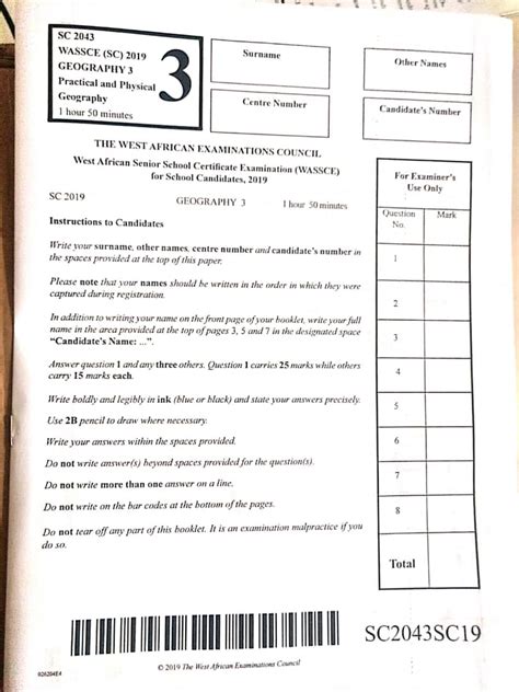 Answer For Geography 2014 May June Waec PDF