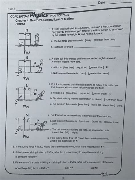 Answer Key Conceptual Physics Think And Explain Reader