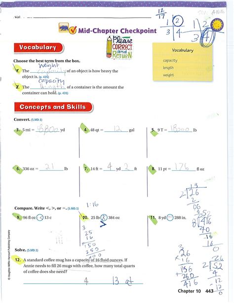 Answer Key For Go Math 3rd Grade PDF