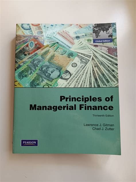 Answer Key For Principle Of Managerial Finance 13th Edition Reader