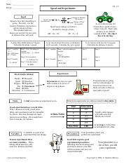 Answer Key For Speed Experiments Murray Kindle Editon