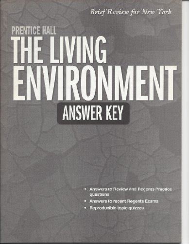 Answer Key For The Living Environment 2014 Kindle Editon