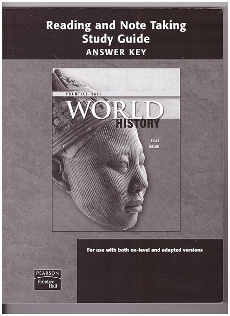 Answer Key For World History Prentice Hall Kindle Editon