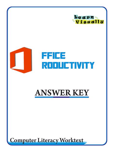 Answer Key Microsoft Reader