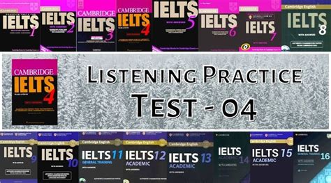 Answer Key Of Cambridge9 Practice Listening Test4 PDF