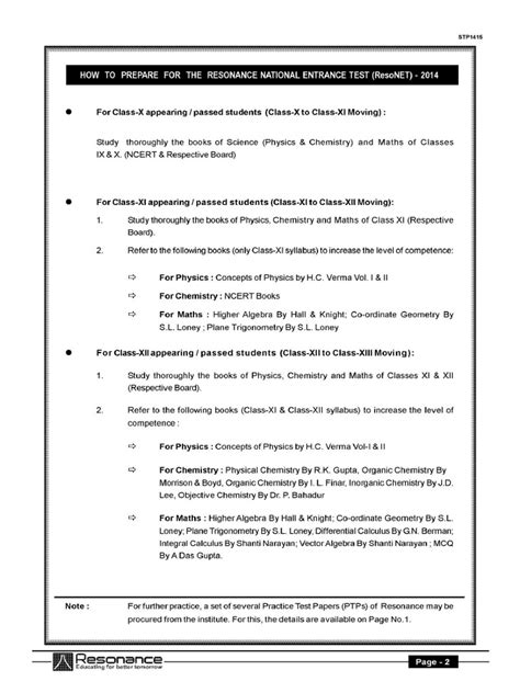 Answer Key Of Resonet 30 March 2014 Epub