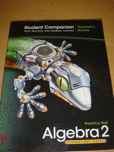 Answer Key Student Companion Algebra 2 Pearson Kindle Editon