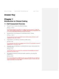 Answer Key To Ahima Cpt Hcpcs Epub