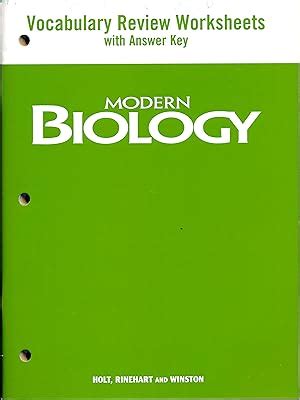 Answer Key To Modern Biology Holt Kindle Editon