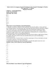 Answer Key To Surgical Technology Six Doc