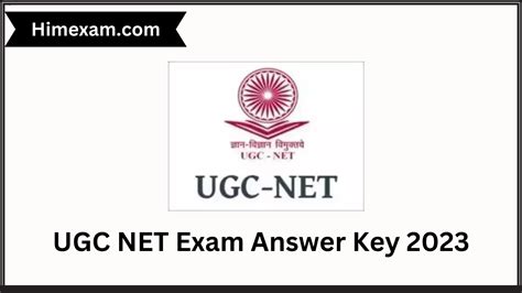 Answer Keys Net Exam PDF