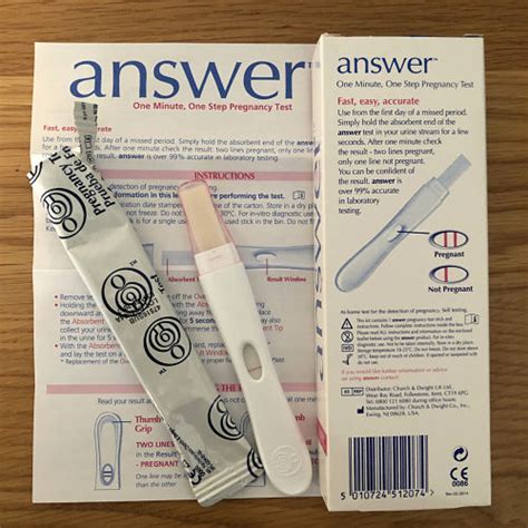 Answer Pregnancy Test Reviews Kindle Editon