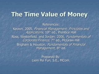 Answer Time Value Of Money Brigham Doc