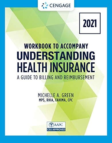 Answer key understanding health insurance workbook Ebook Reader