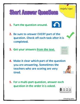 Answering Short Answer Questions Reader