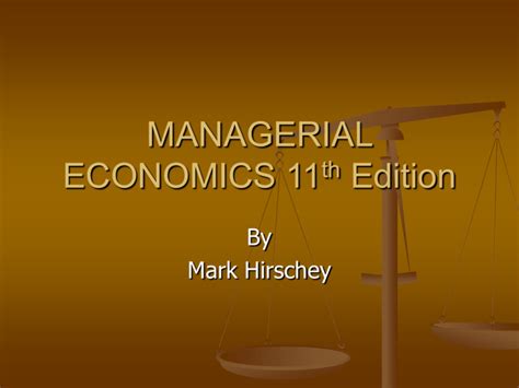 Answers Applied Problems Managerial Economics 11th Edition Doc