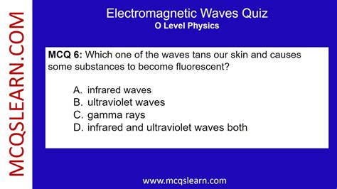 Answers For Electromagnetic Waves Test Questions Reader