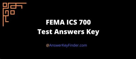 Answers For Fema Ics 700 PDF