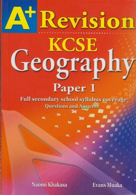 Answers For Kcse Geography Paper One Doc