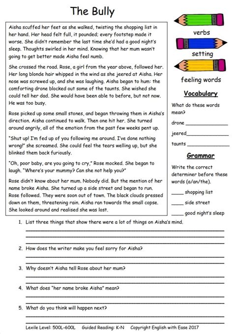 Answers For Ks2 Comprehension 3 PDF