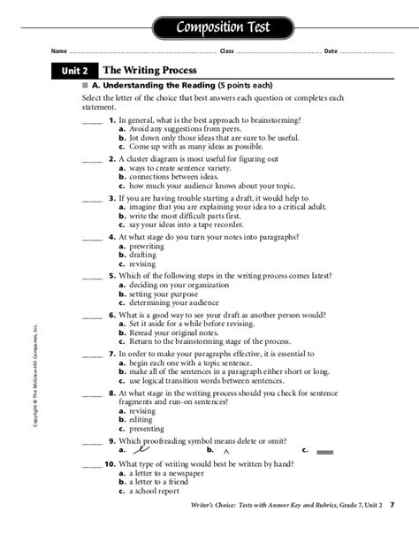 Answers For Mcgraw Hill Unit 10 Packet Epub