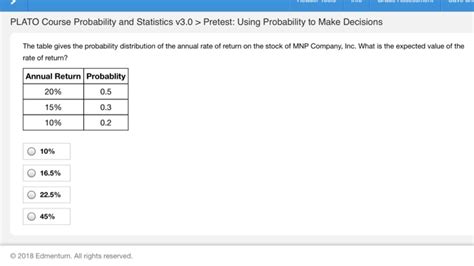 Answers For Probability And Statistics Plato Course Kindle Editon