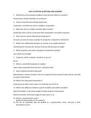 Answers For Unit 42 Review Questions Refrigeration Epub