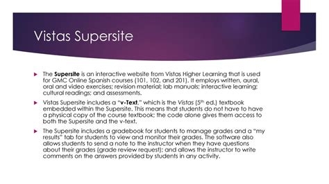 Answers For Vistas Supersite Epub