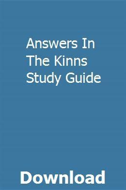 Answers In The Kinns Study Guide Reader