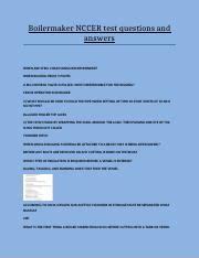 Answers The Nccer Boilermaker Test Epub