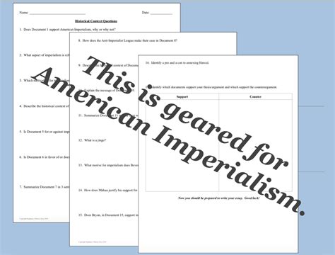 Answers To American Imperialism Dbq Kindle Editon