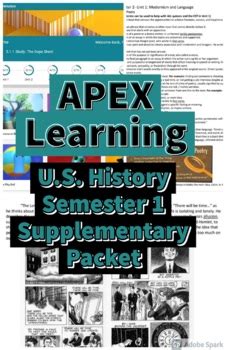 Answers To Apex Us History Semester 1 Epub